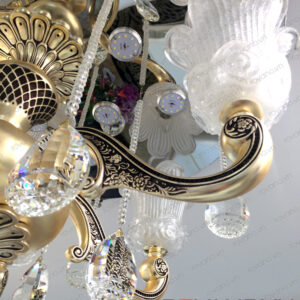 Alternative view of Đèn mâm pha lê RMT-7530-6D